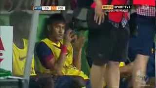 Neymar Jr (Debut) vs Lechia Gdansk ● Individual Highlights (Away) 13 14 HD 720p (3072013)