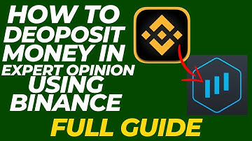 How to Deposit Money in Expert Option Using Binance (Full Guide)