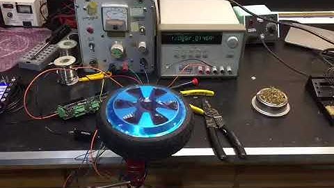 ODrive Hoverboard Motor Testing