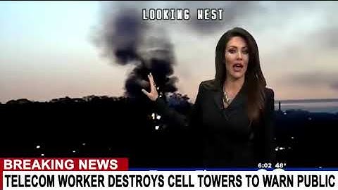 Telecom Mitarbeiter zerstört 5G-Türme und warnt uns vor den Gefahren
