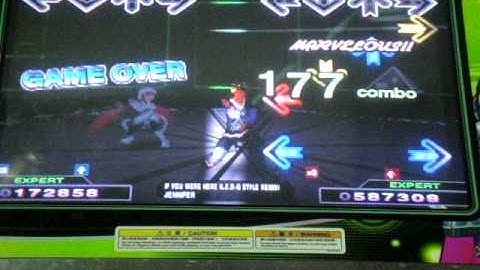 DDR X2: IF YOU WERE HERE (L.E.D.-G STYLE REMIX) /JENNIFER [S-Expert]