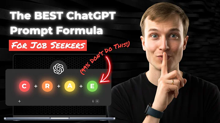 This Is The BEST ChatGPT Prompt Formula For Job Seekers