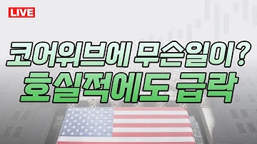 [라이브] 코어위브에 무슨일이? 호실적에도 급락 [장우석 미주미 부사장] [안동후 미주미 이사] #미주미 #코어위브 #미증시 #경제