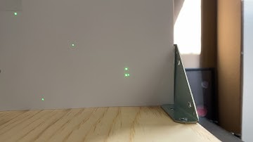 A close up of what you should see when adjusting tilt out of your astrophotography camera.