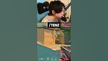 This is why SEN TENZ likes Kuronami Vandal  #valorant #tenz