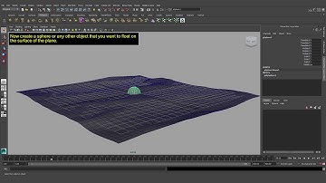 Maya Tutorial - Object Floating on Ocean