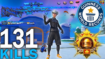 131 KILLS!!😱ALL PRO PLAYERS RUSHED ME IN ERANGEL🔥 PUBG MOBILE - BGMI