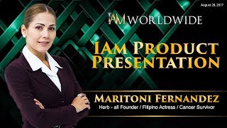 IAM Product Presentation by:  Ms.  Maritoni Fernandez - 08/28/2017