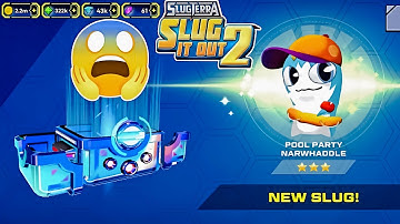 “OMG! Finally Unlocked Rare Pool Party Narwhaddle 🐌🔥 | Slugterra Slug It Out 2”
