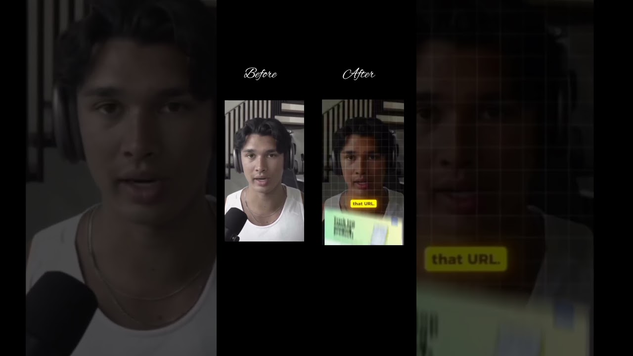 Before And After Editing... Editing Tutorial #shortsedit #shorts #edit