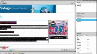 Dreamweaver CC Tutorial   Part 29   Minimum height on a div tag