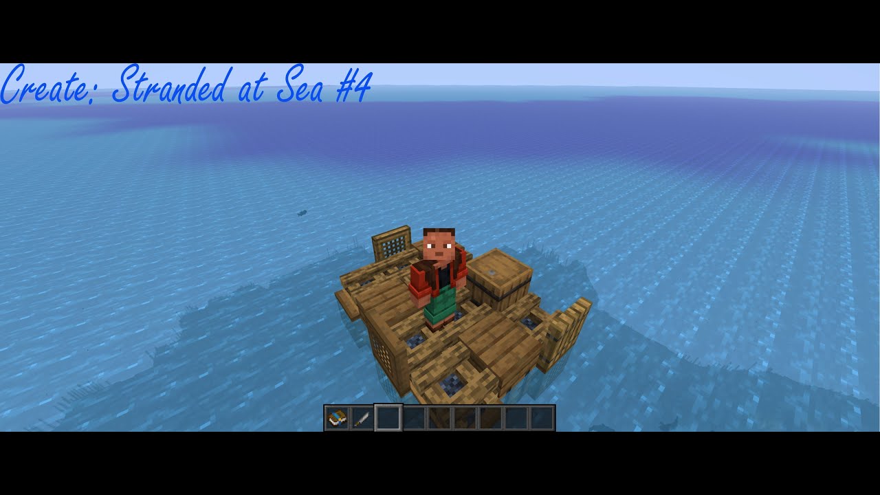 Minecraft Create: Stranded at Sea #4 - YouTube