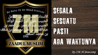 Zaadul Muslim,Al-Busyro 13 Desember