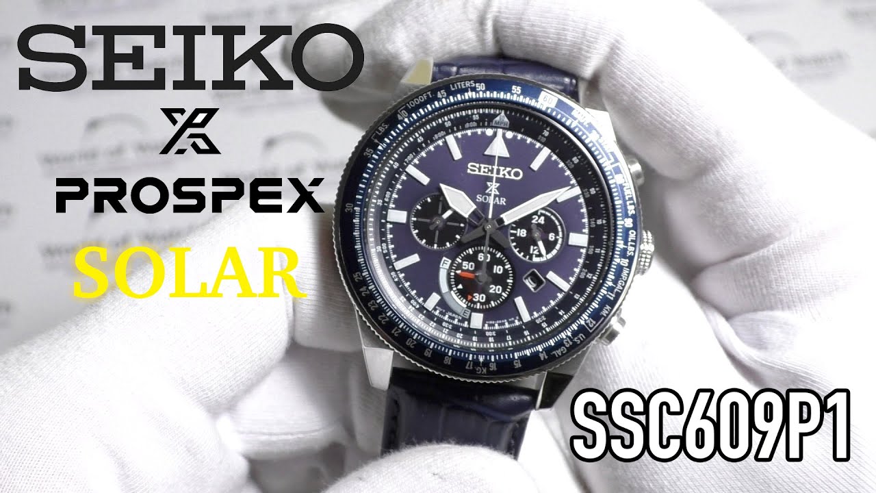 SEIKO SSC609P1 Prospex - YouTube