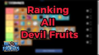 Devil Fruit Tier List for PvP (RoverXD)