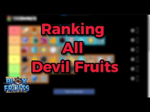 The BEST Awakened Devil Fruit Tier List in Blox Fruits! (Update 14) 