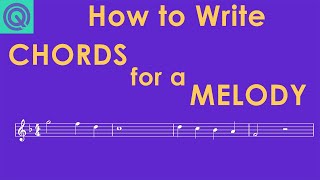 How to Harmonize a Melody