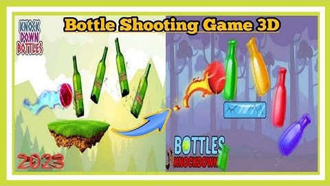 Bottle Shooting Game | Gameplay Trailer (iOS & Android) Level 41-45 Walkthrough