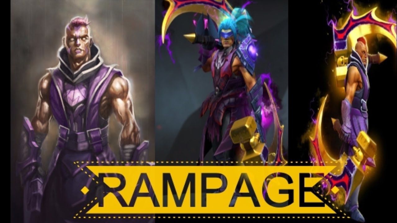 Epic Golden Basher Antimage RAMPAGE