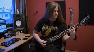 Coroner - Masked Jackal (FULL GUITAR COVER + ALL SOLOS)