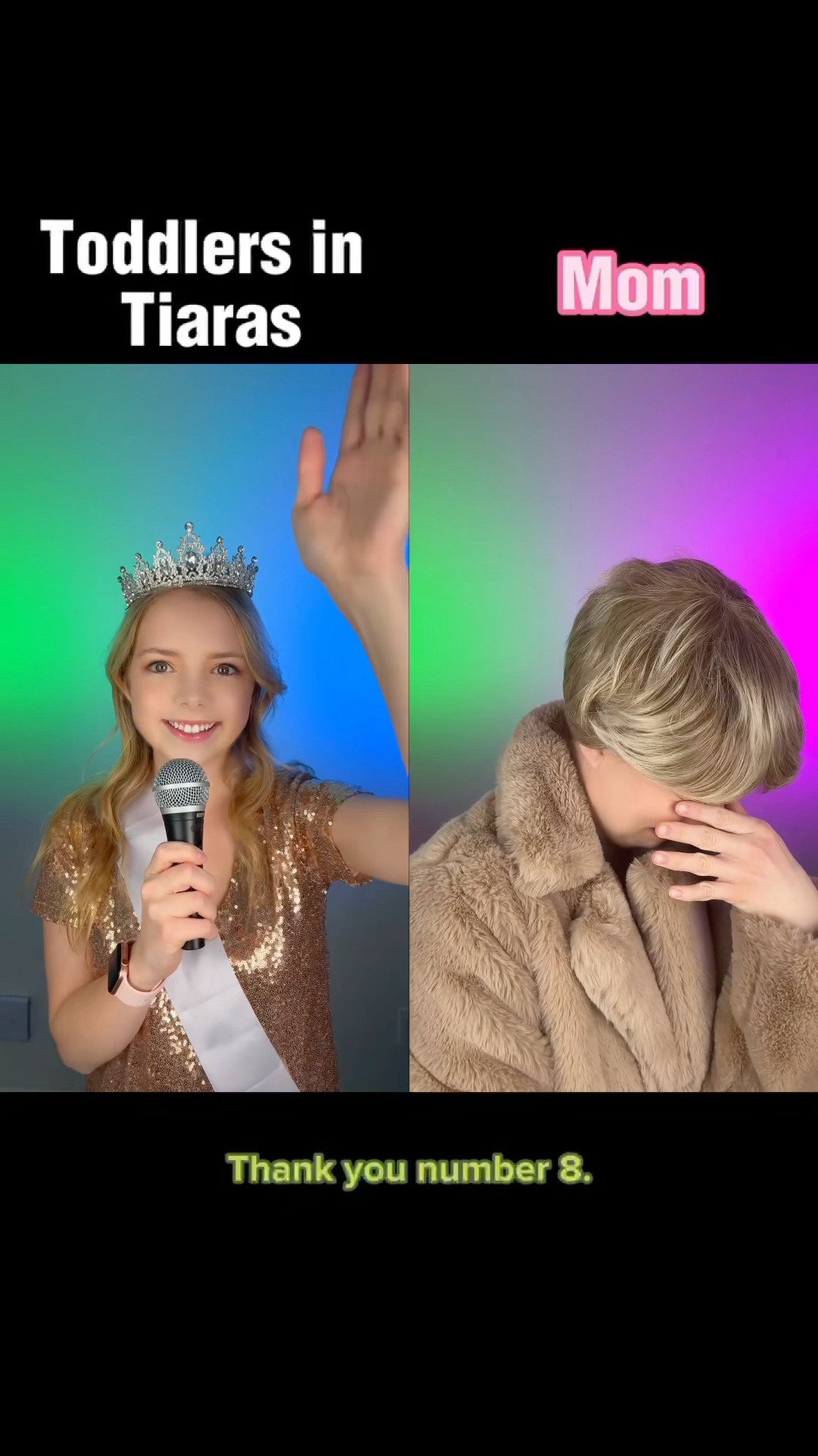 When the kid goes off script in Toddlers and Tiaras ? #funny #pov #pageant