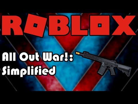 Roblox All Out War Simplified I Did A 16 Killstreak Youtube - roblox all out war script