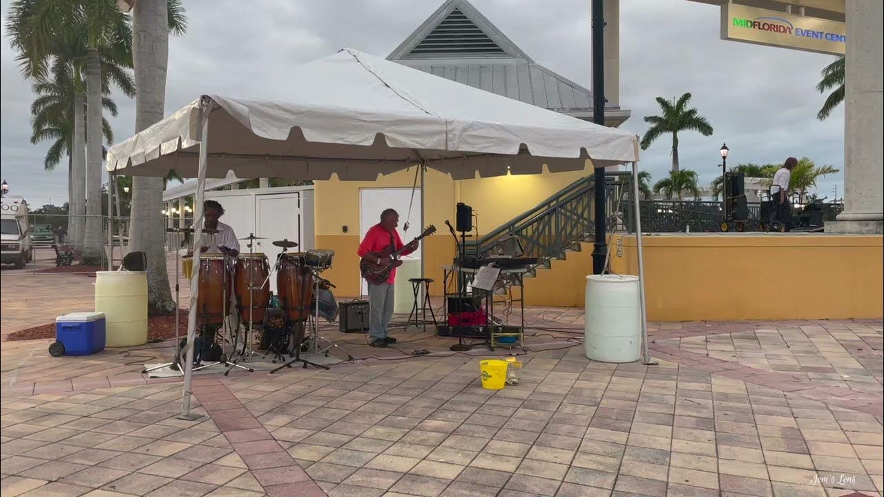 Enjoying the Musical Performances at the Port St. Lucie Seafood