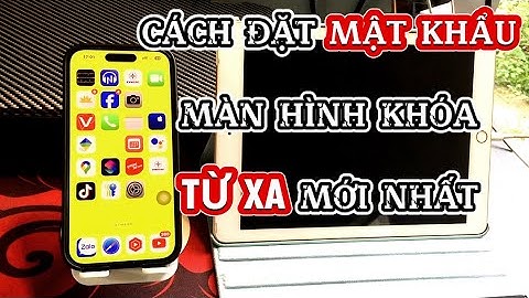 Cách cài đặt mật khẩu màn hình khóa iPhone iPad từ xa | Đại Vương Vlog | Tips hay cho iPhone