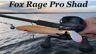 FOX RAGE PRO SHAD Fishing lure is EPIC!