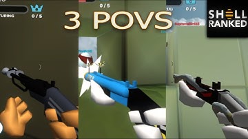 Gibby, Slimy, and L2cas DESTROY in Shell Ranked (3 POVs) | Shell Shockers