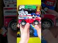 【はたらく車】救急車のおもちゃを細かくチェック！[Working car] Check out the ambulance toy in detail!