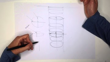 Ellipse basics - sketching cylinders