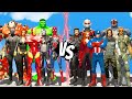 TEAM IRON MAN VS TEAM CAP | CIVIL WAR REMAKE EPIC BATTLE