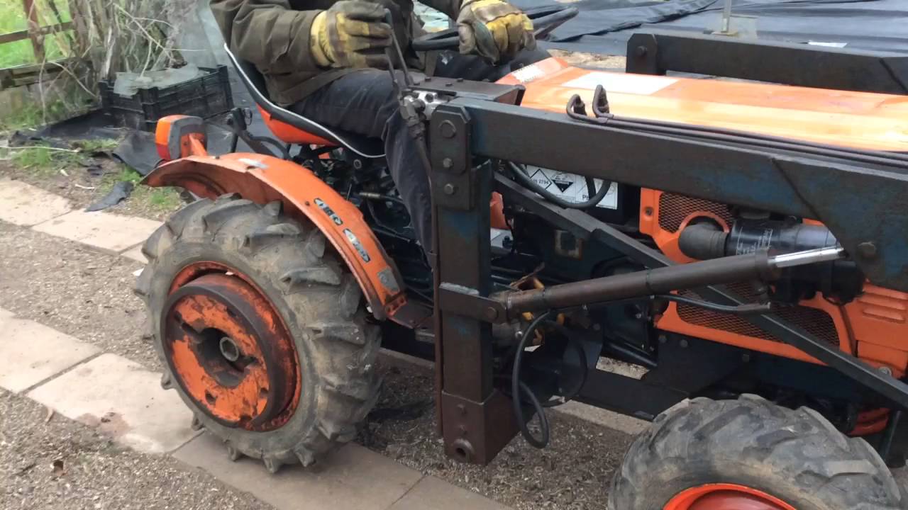 Kubota mini tractor B6100 YouTube