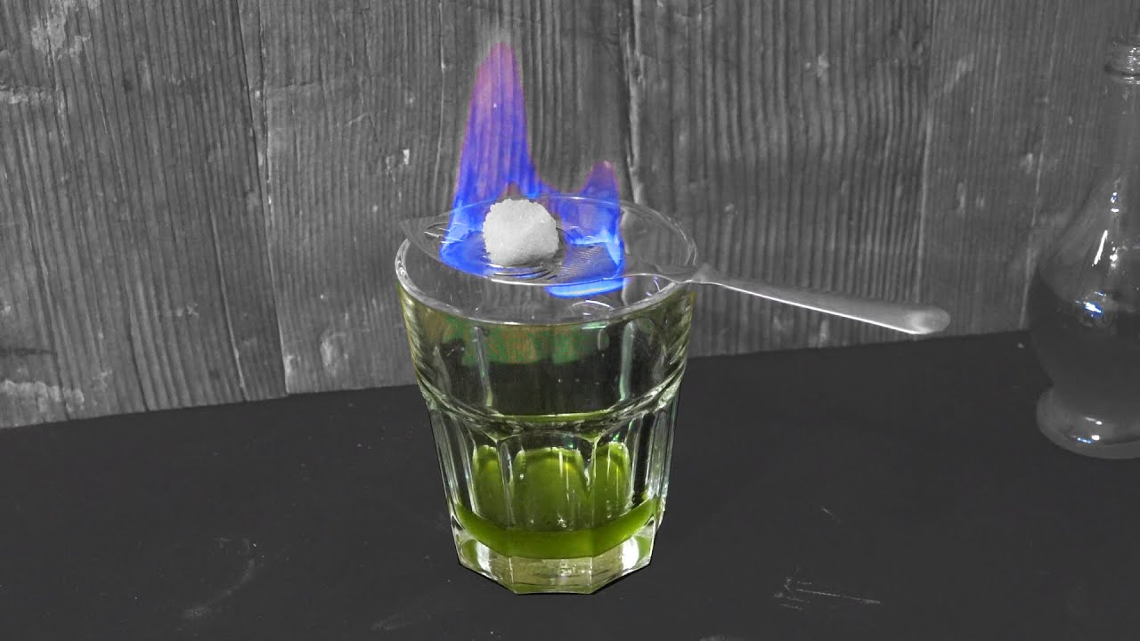 Absinthe: homemade liqueur. The green fairy. Liqueur based on