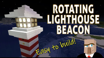 Gotta-Have #Minecraft ROTATING LIGHTHOUSE BEACON