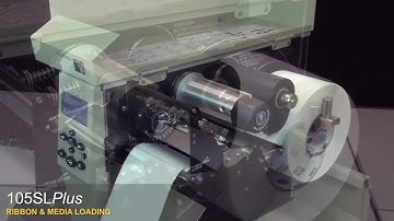Video lắp giấy, mực Zebra 105SLPlus