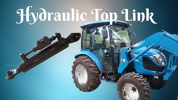 Hydraulic Top Link Install on LS XR4145C