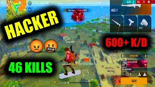 FLYING HACKER IN RANKED MATCH 😡| HACKER IN FREE FIRE screenshot 5