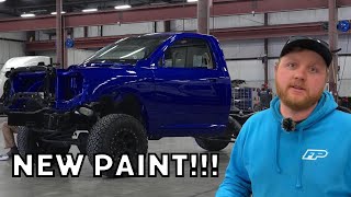 The NASTIEST 5th Gen Race Truck ever BUILT!!! New Paint Color Reveal.