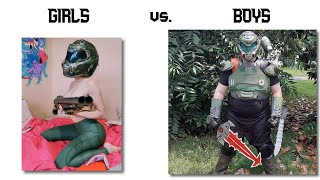 Girls cosplay vs. Boys cosplay [DOOM Edition]