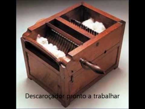 Vídeo: Onde Eli Whitney inventou o descaroçador de algodão?