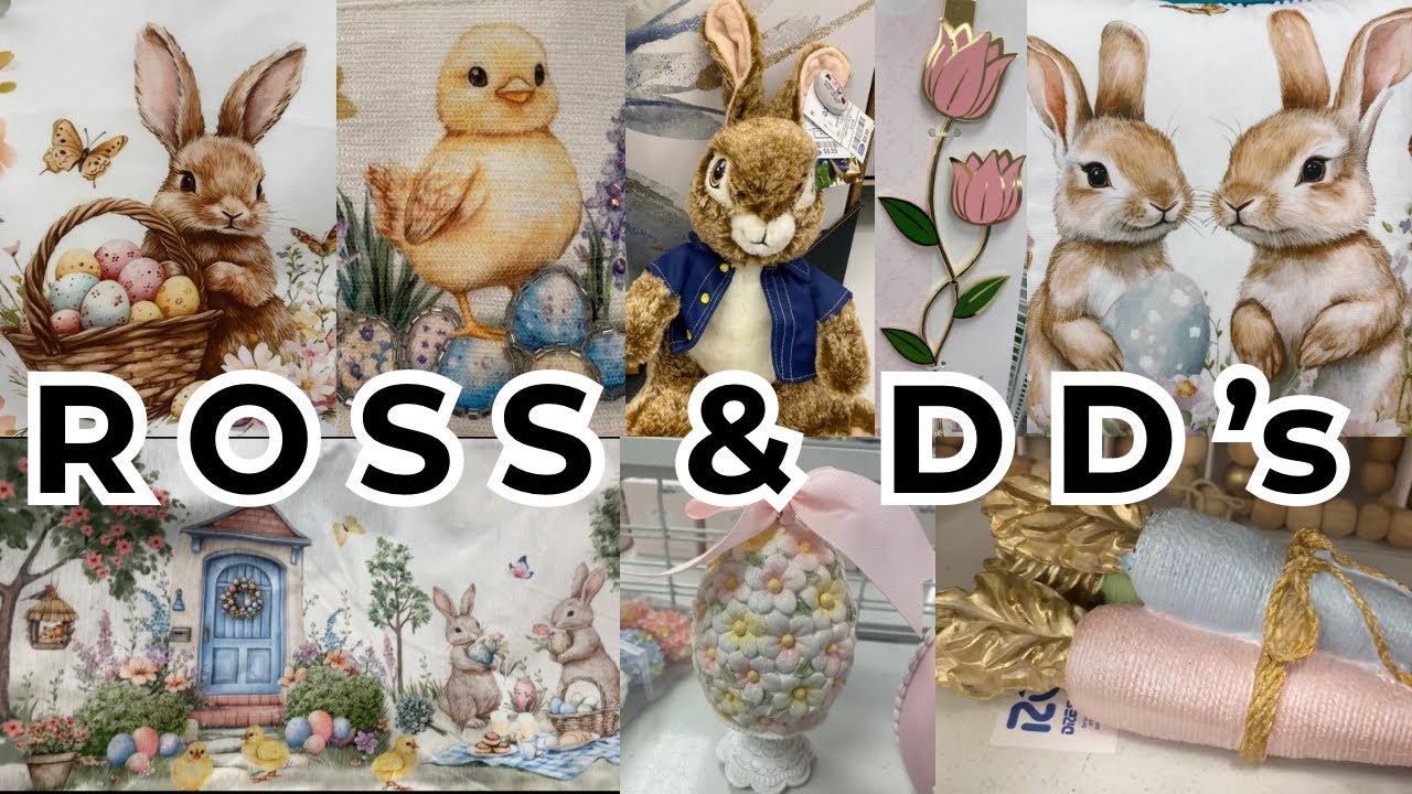 ROSS & DD’s Easter Must Have’s ALL NEW! Cozy Coquette Cottage Core 