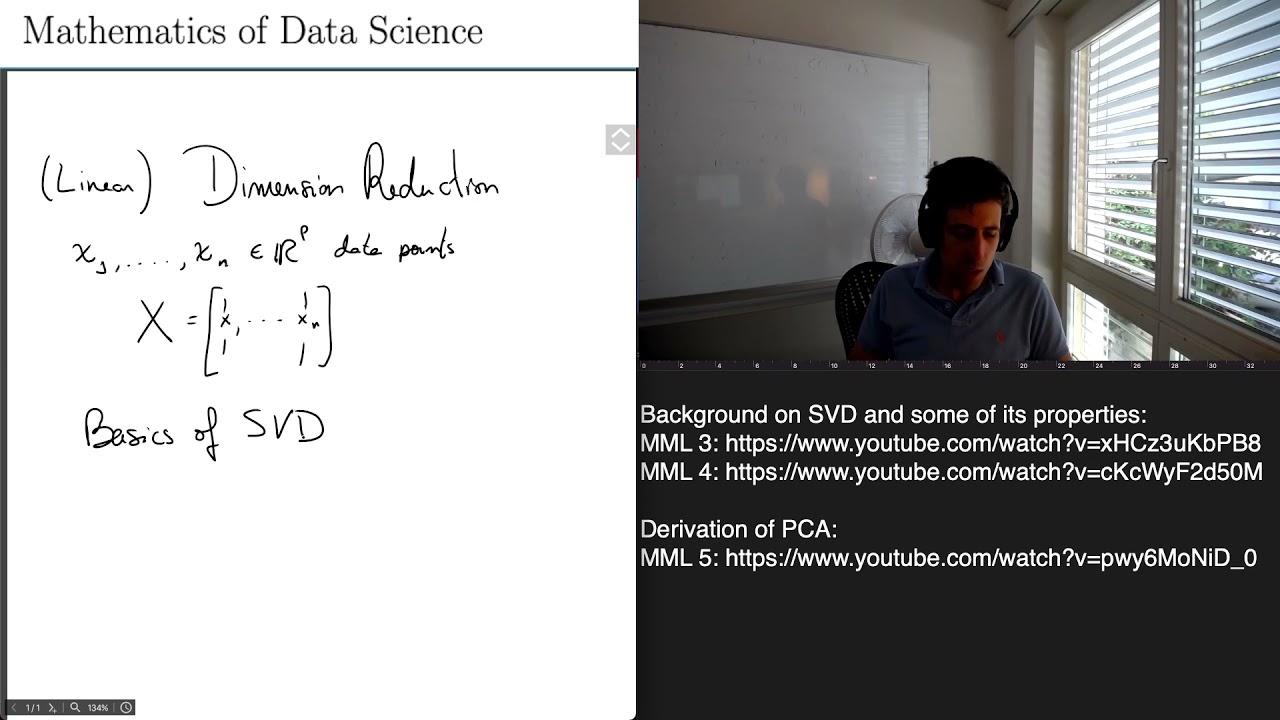 Mathematics of Data Science - Introduction to Chapter 3 (Afonso S. Bandeira, ETH Zurich)