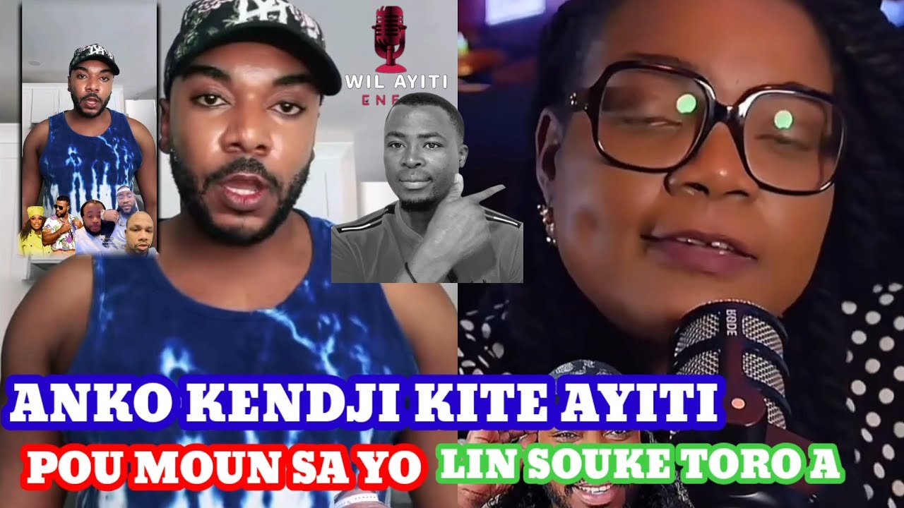 MEN POU LIS NON MOUN ANKO KENDJI KITE PETI AYITI LIN KASE METE POU ANKO ANPIL KOZE DI WI WILAYITIENF