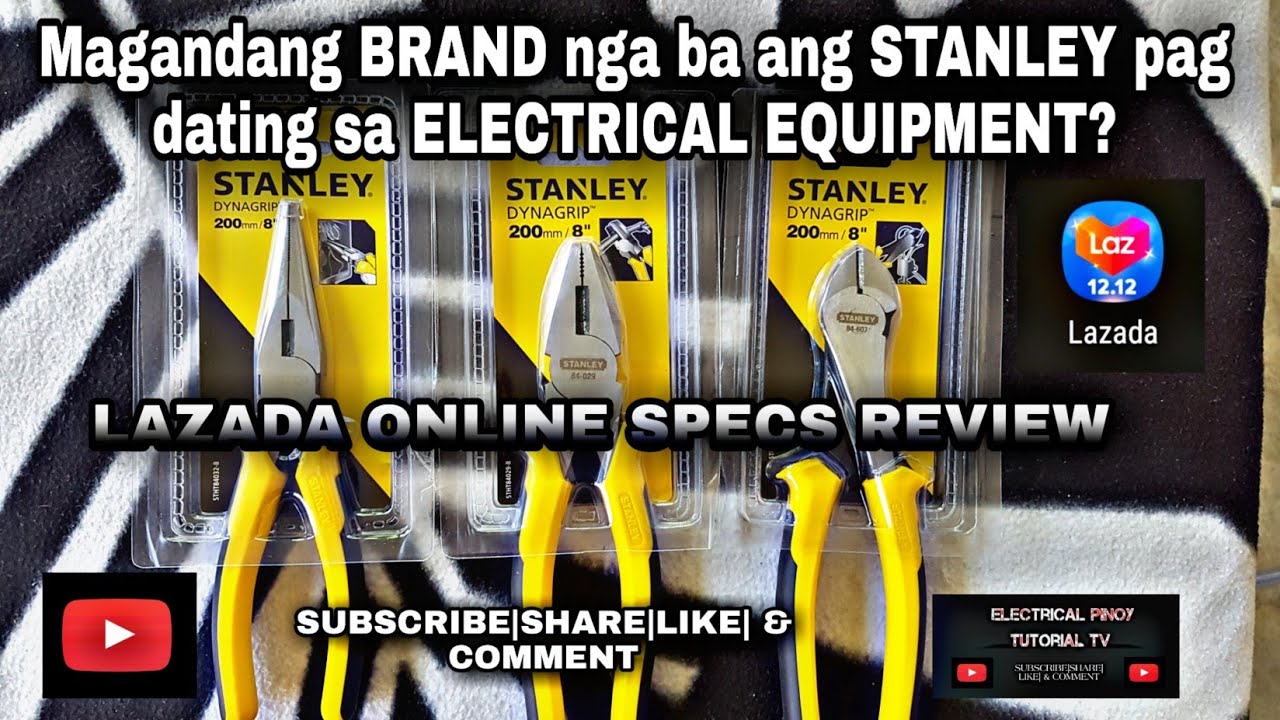 Magandang Brand nga ba ang STANLEY pag dating sa Electrical Equipment