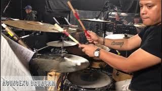 Indonesian idol - PAUL - KOMANG ( RAIM LAODE ) - ONF - drumcam