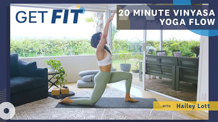 20 Minute Vinyasa Yoga Flow with Hailey Lott | Get...