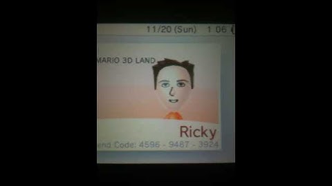 Official 3DS Friend Code Exchange!