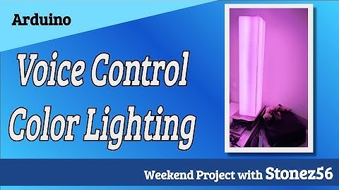 Voice Control Color Lighting - NODEMCU connection